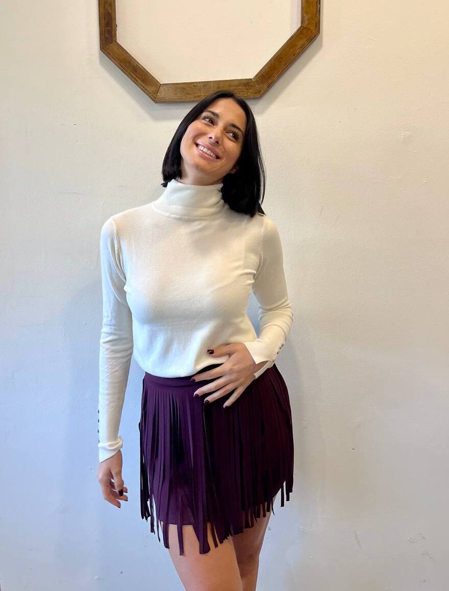 Maglia a collo alto Alesia