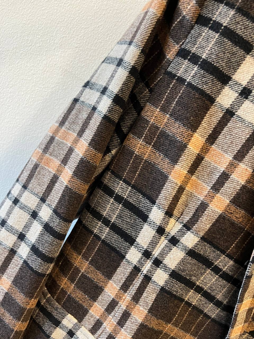 Blazer monopetto a quadri Savira