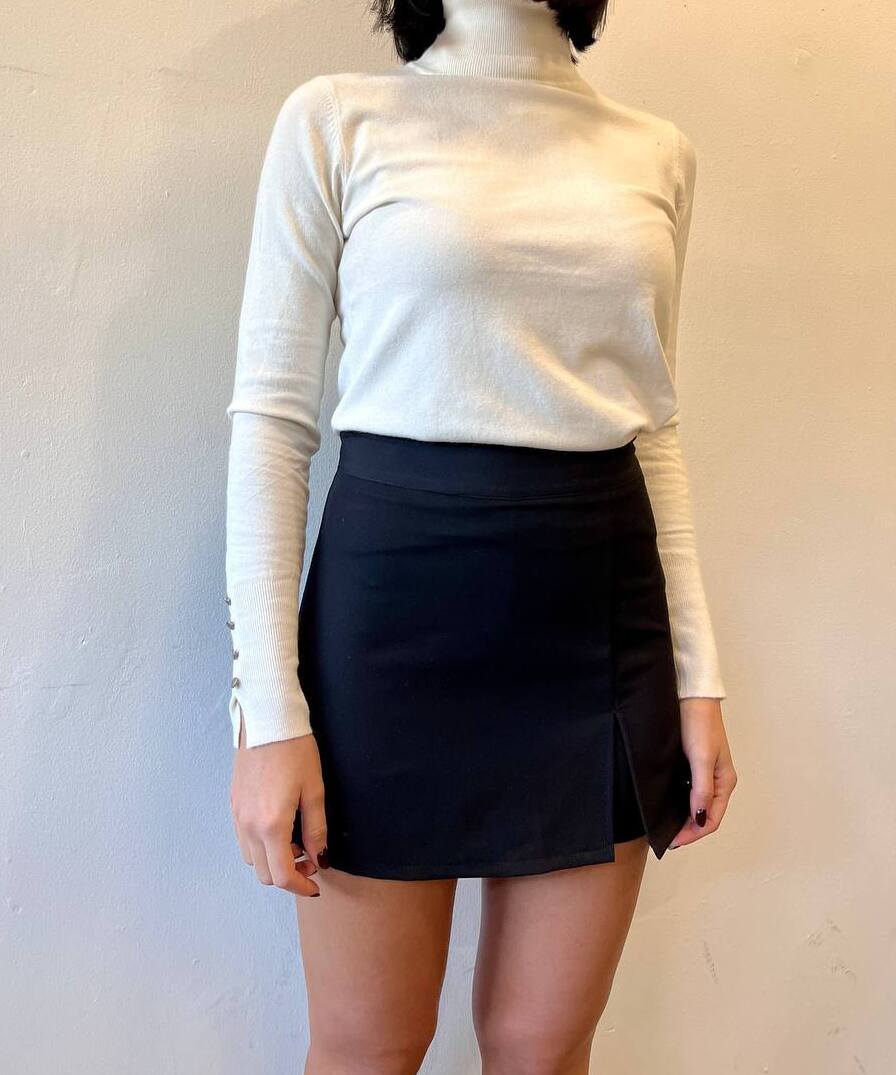 Minigonna pantaloncino a portafoglio Alvina