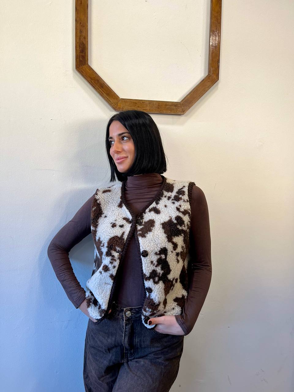 Maglia a collo alto Rina