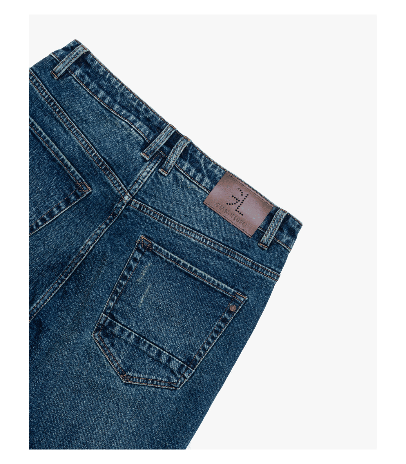 Jeans MIKE carrot cropped fit con graffi