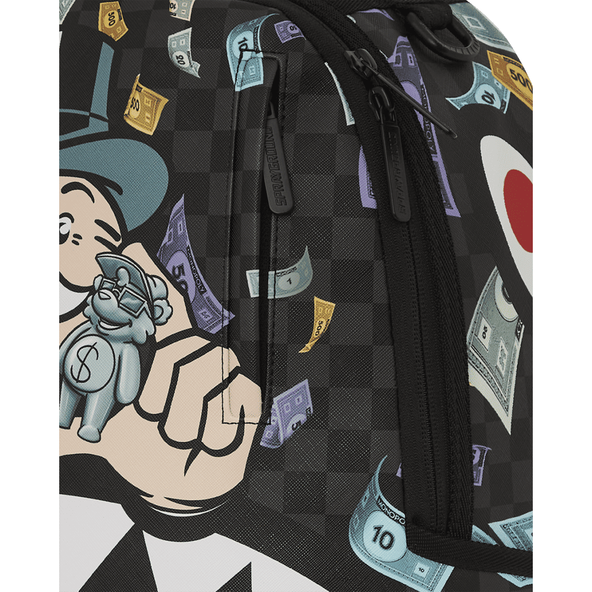Zaino Monopoly X Sprayground characters DLXSV