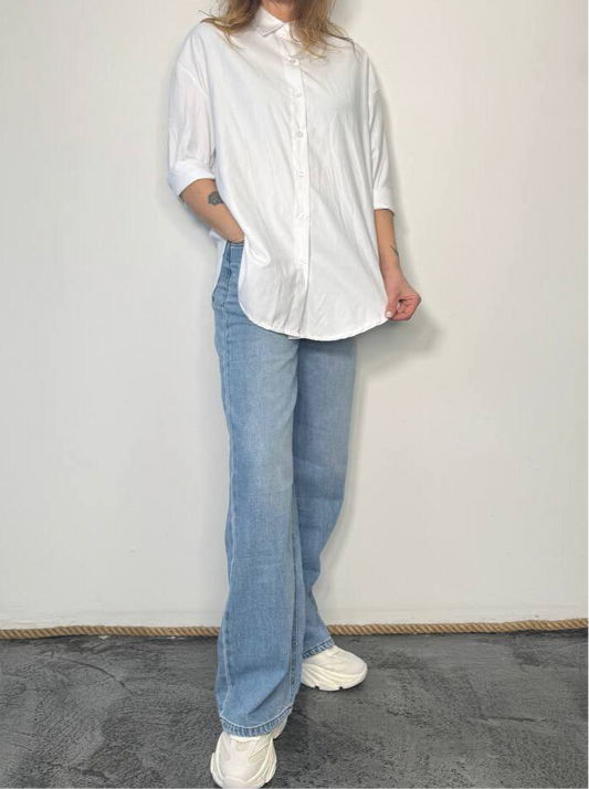 Camicia over in cotone Sia