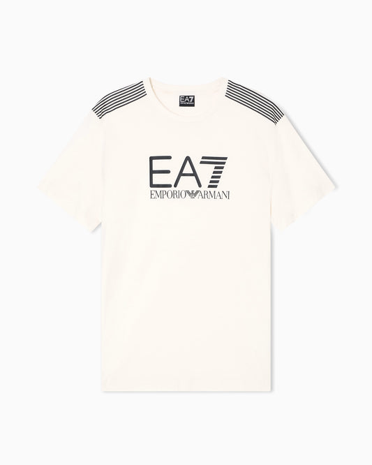 T-shirt girocollo 7 Lines in jersey di misto cotone ASV