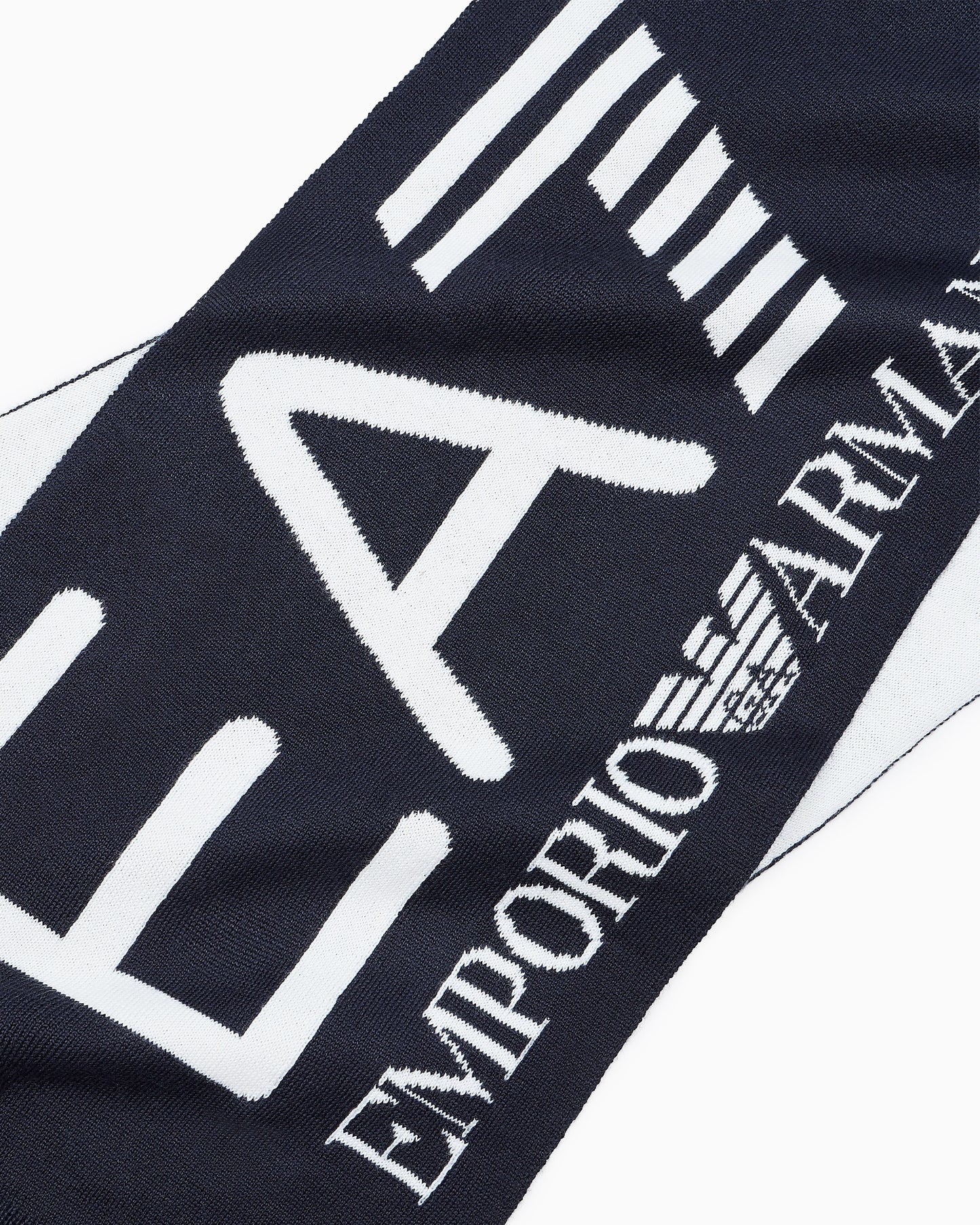 Sciarpa Visibility con maxi logo EA7