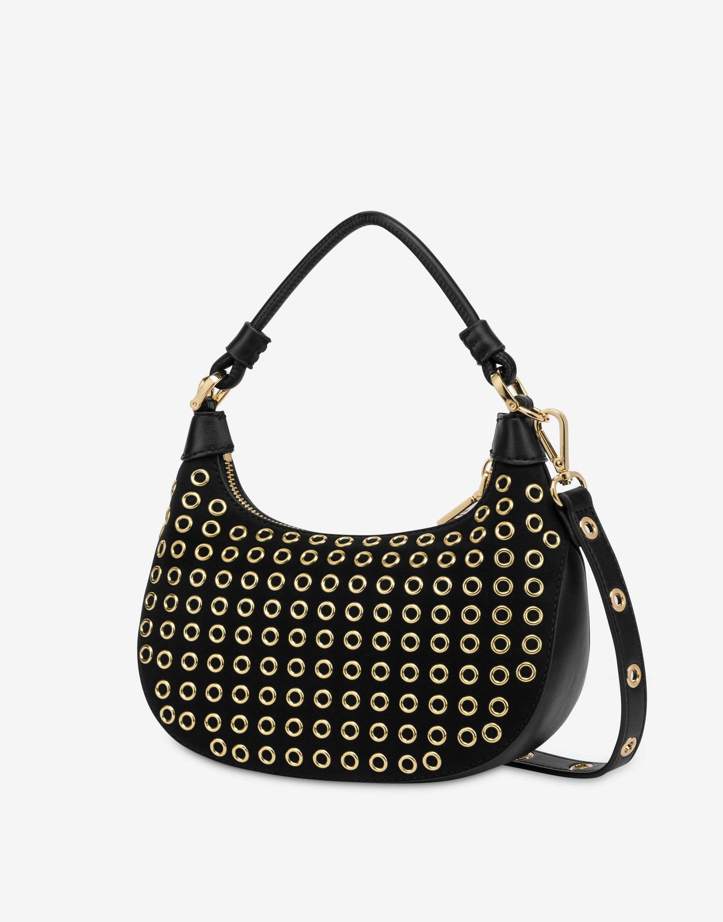 Mini hobo bag con occhielli Glam Up