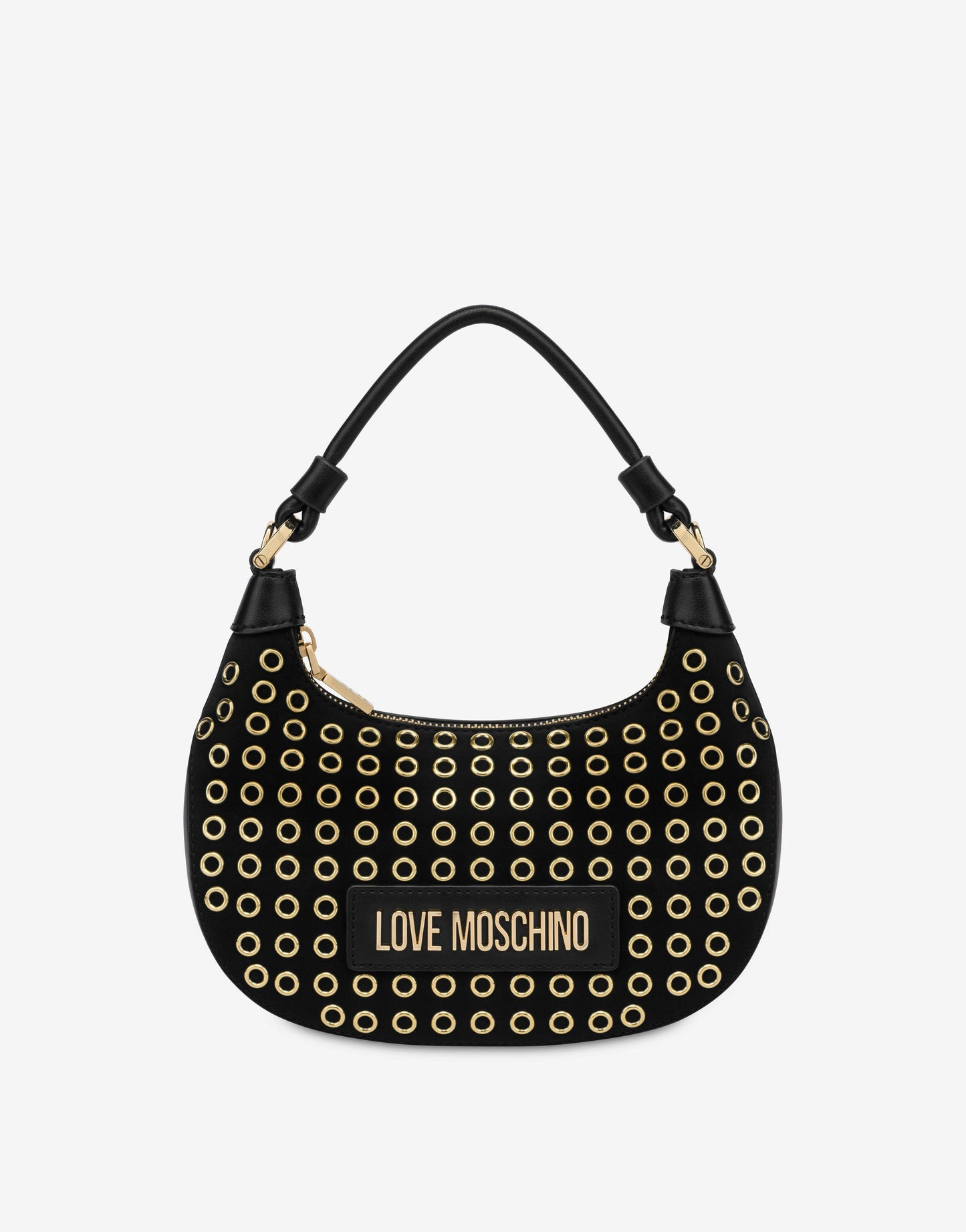 Mini hobo bag con occhielli Glam Up