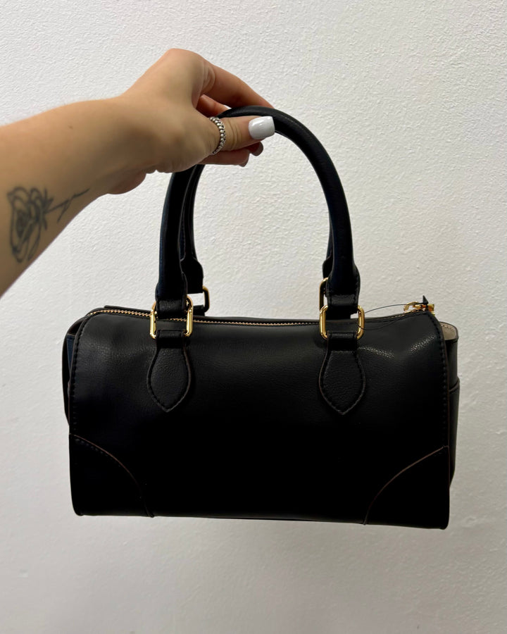 Borsa Leather Black