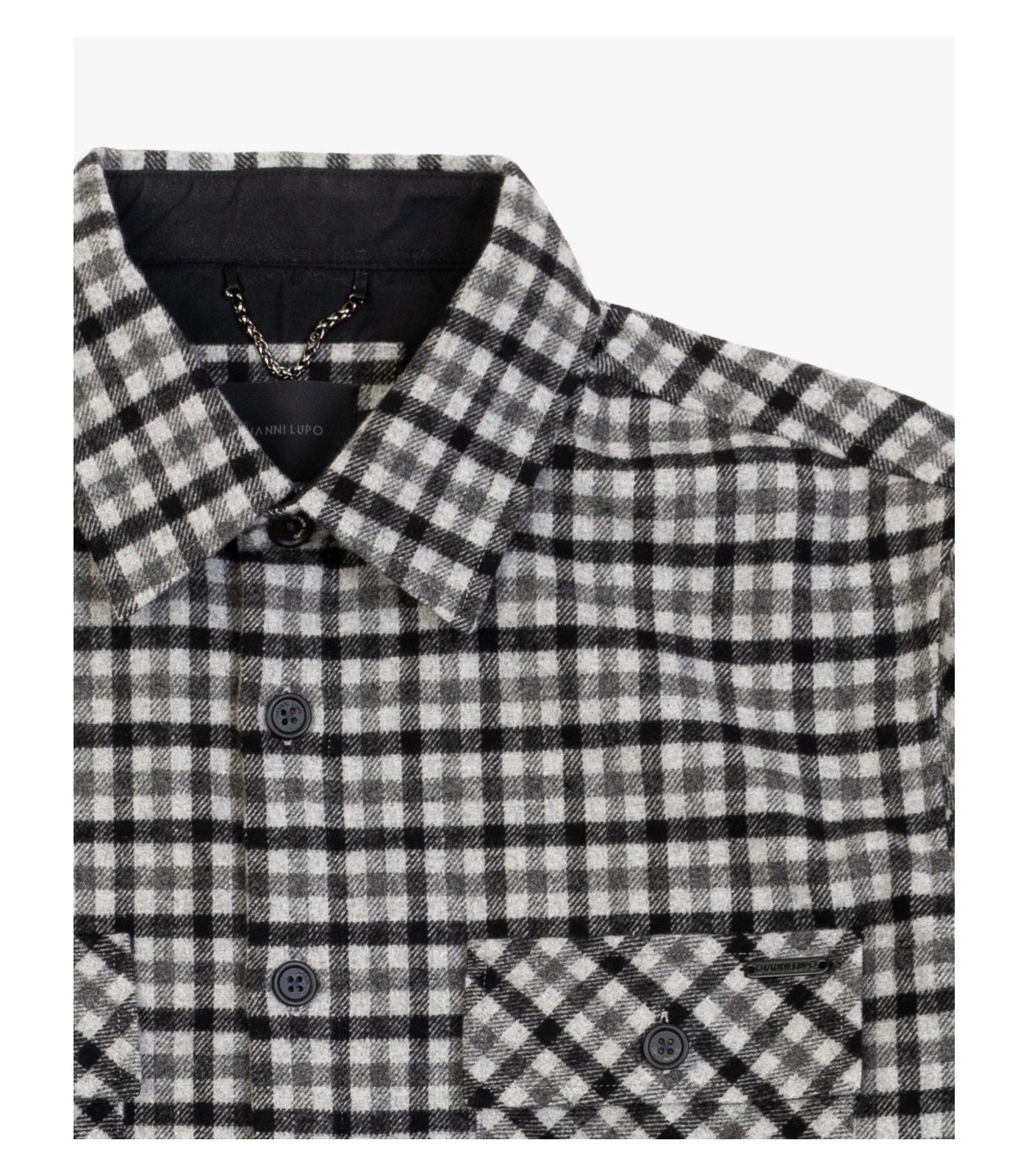 Checked overshirt