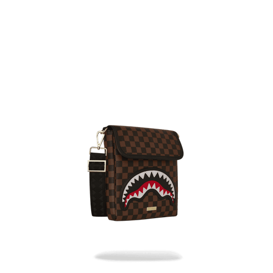 Tracolla sawtooth sharks in Paris messenger sling