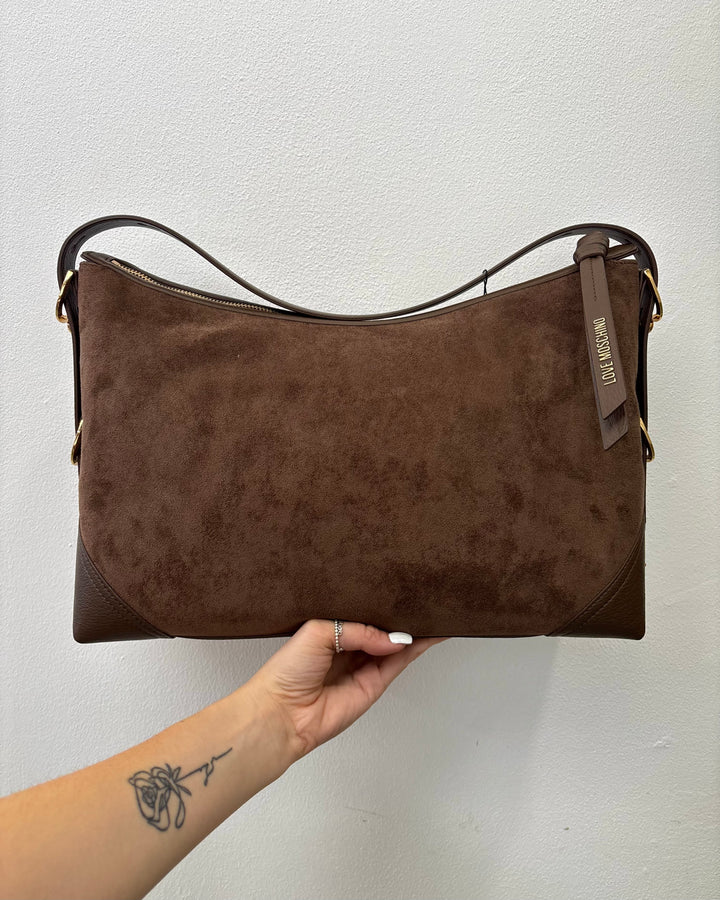 Borsa Velour Brown