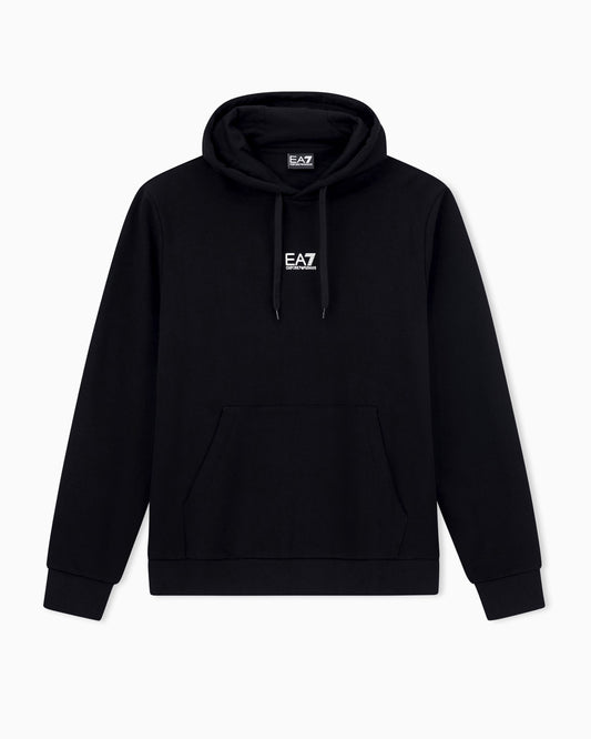 Felpa con cappuccio Core Identity in misto cotone