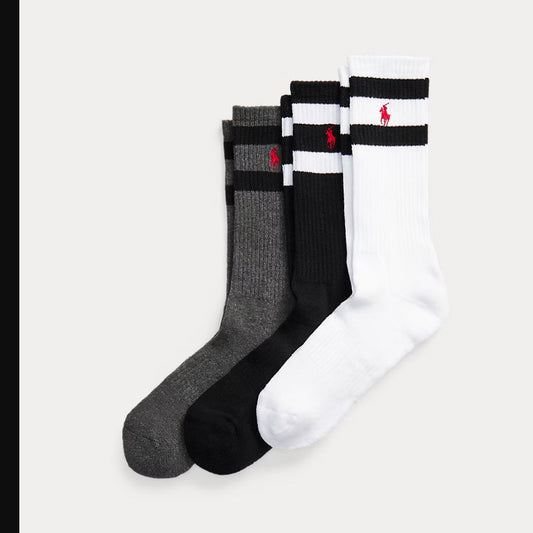 Athletic Crew calze three-pack