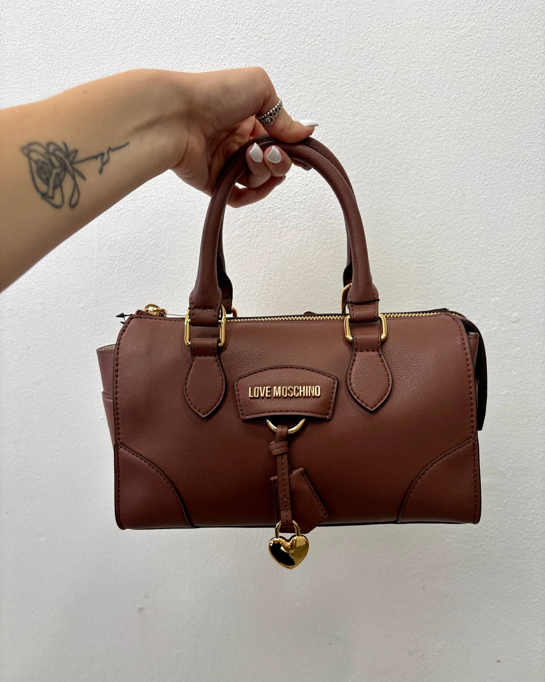 Borsa Leather Cuoio