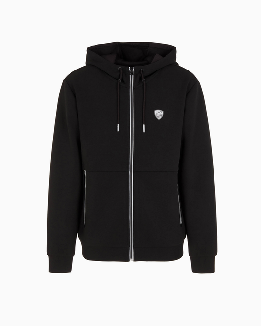 Felpa con cappuccio Premium Shield in misto viscosa stretch