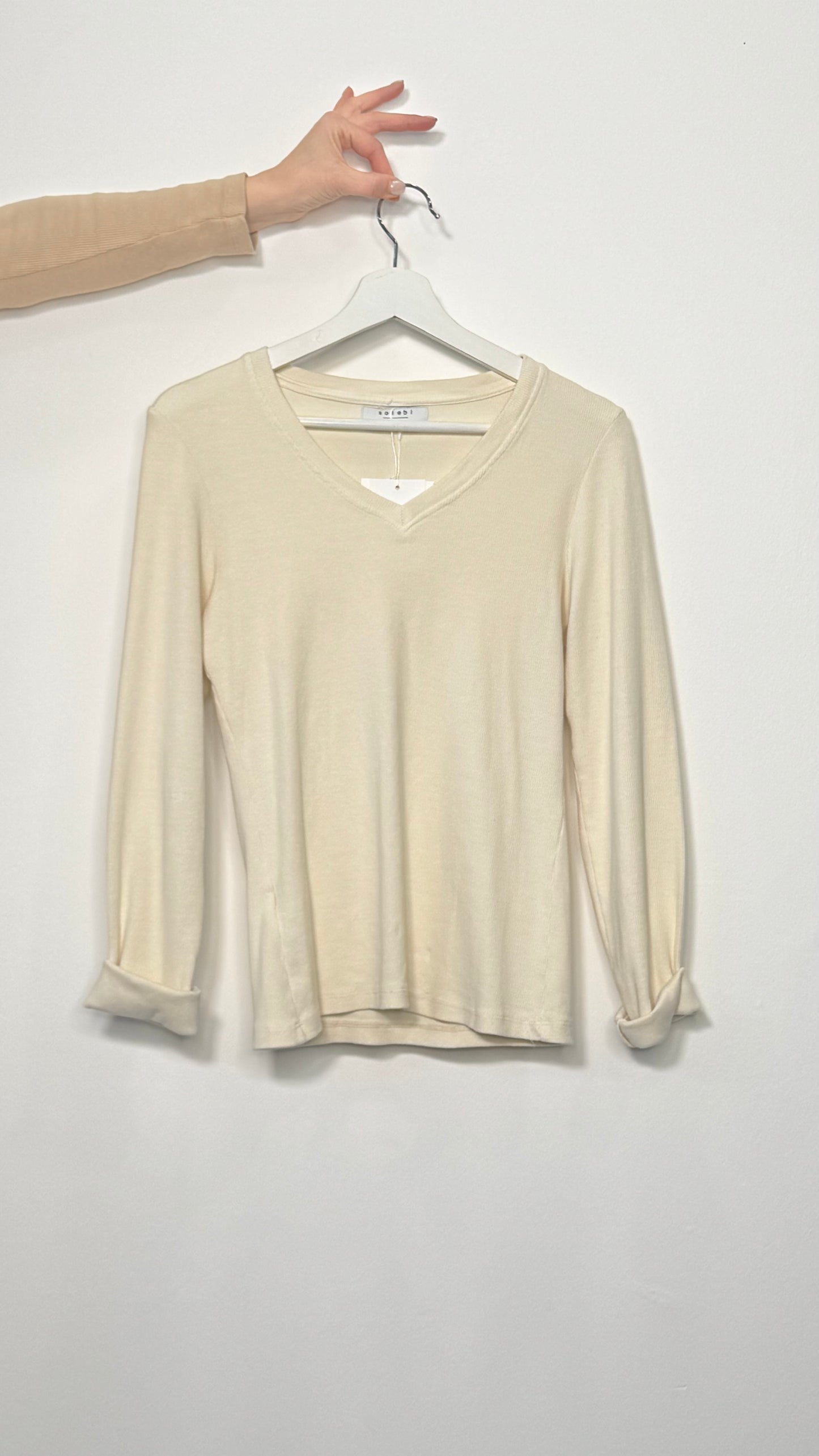 T-shirt scollo a V Lia