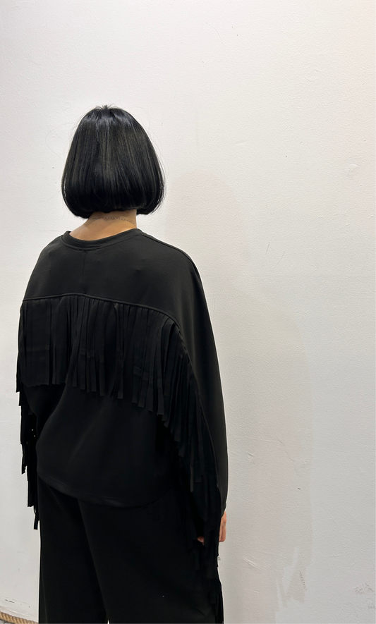 Completo tuta scuba con frange Cianci