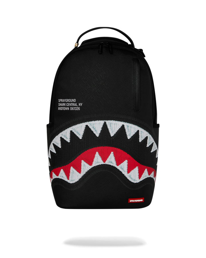 Zaino Embroidered Shark