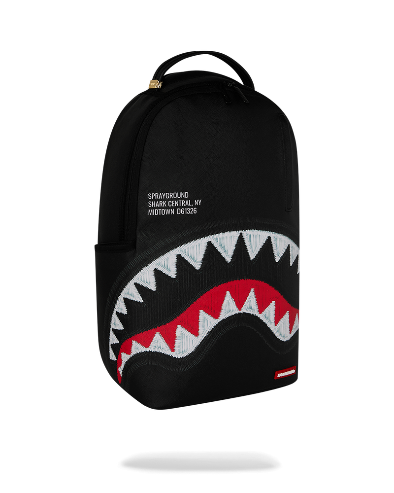 Zaino Embroidered Shark