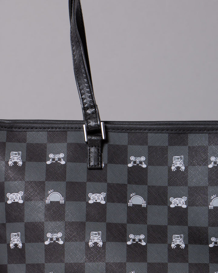 Borsa Check Tote