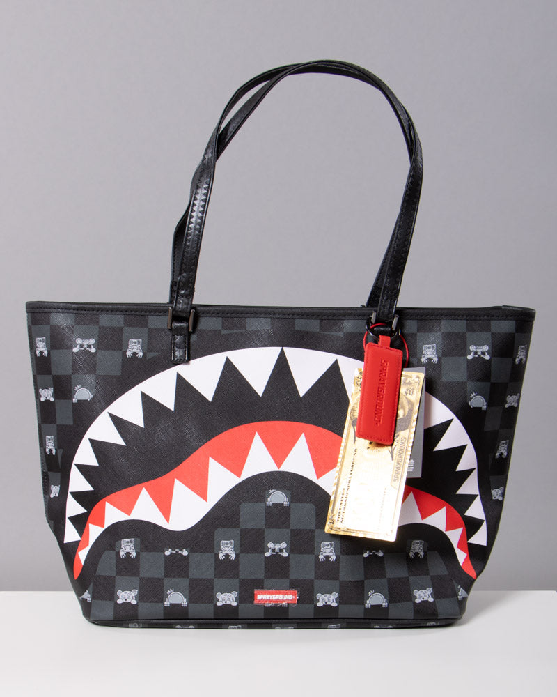 Borsa Check Tote
