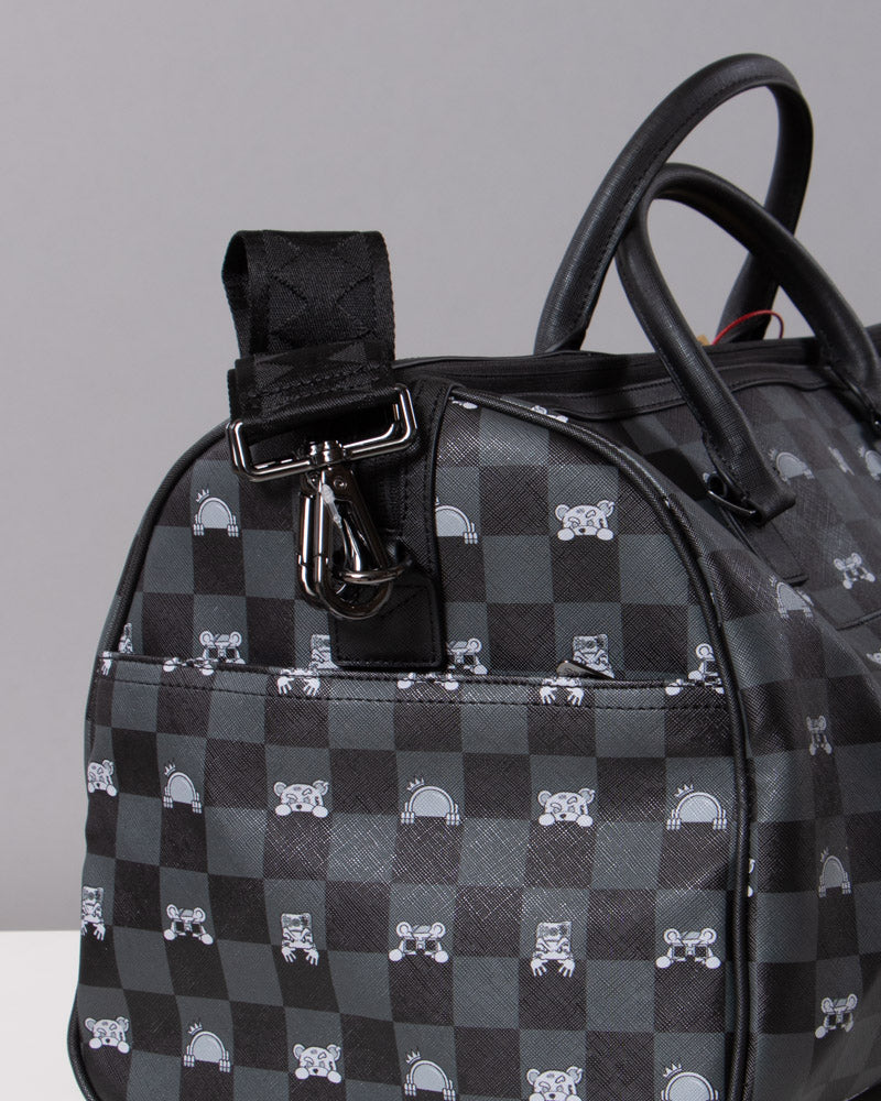 Borsone Check Duffle