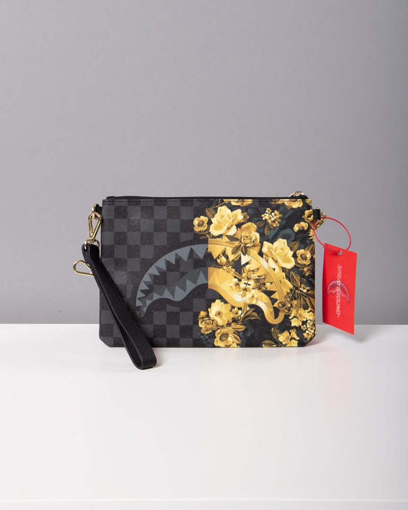 Pochette Gold Floral