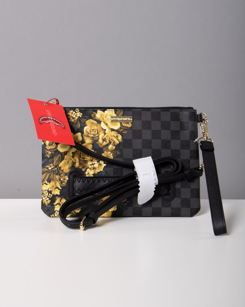 Pochette Gold Floral