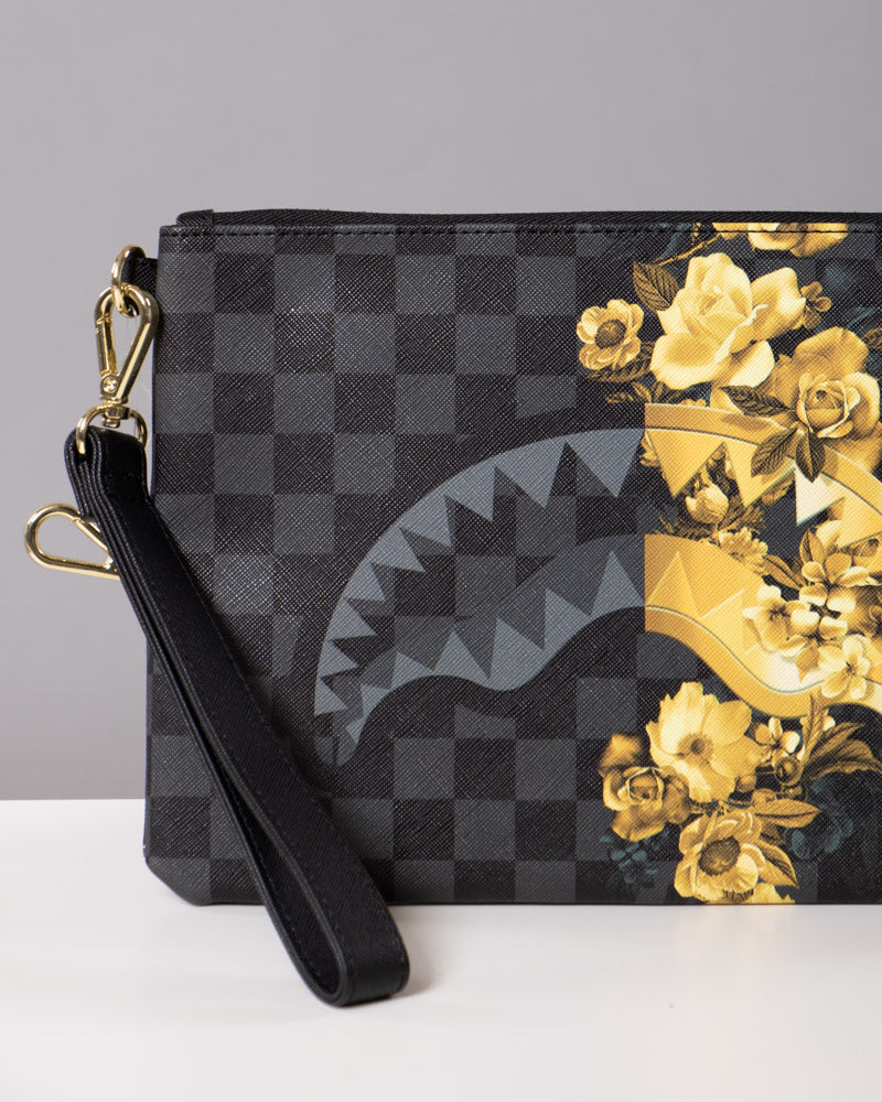 Pochette Gold Floral