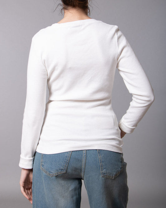 T-shirt scollo a V Lia