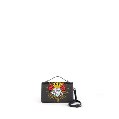 London s. heart crossbody PU