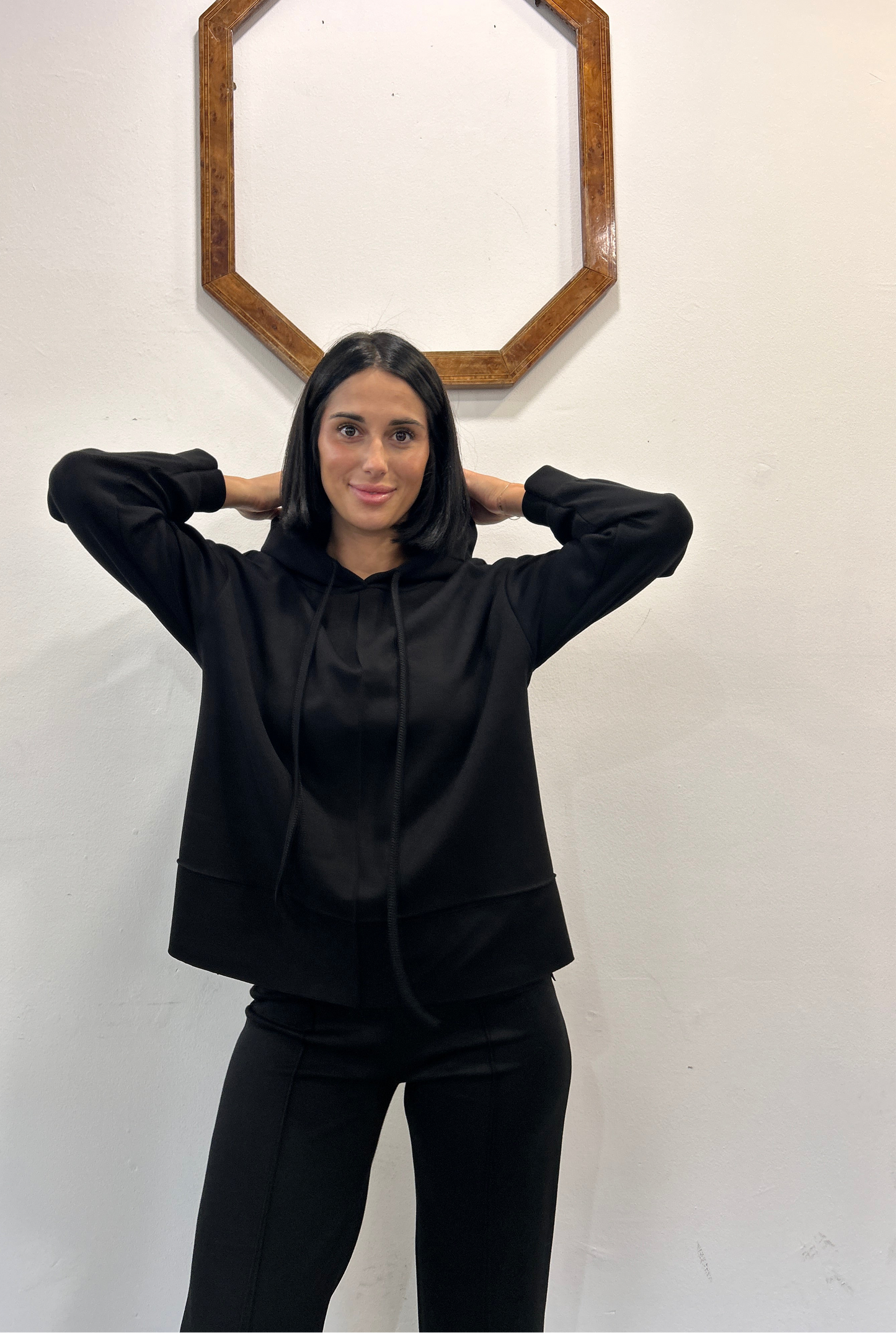 Completo tuta tessuto scuba Gardenia