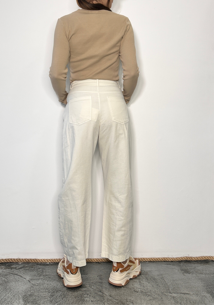 Jeans con cuciture a vista Tina