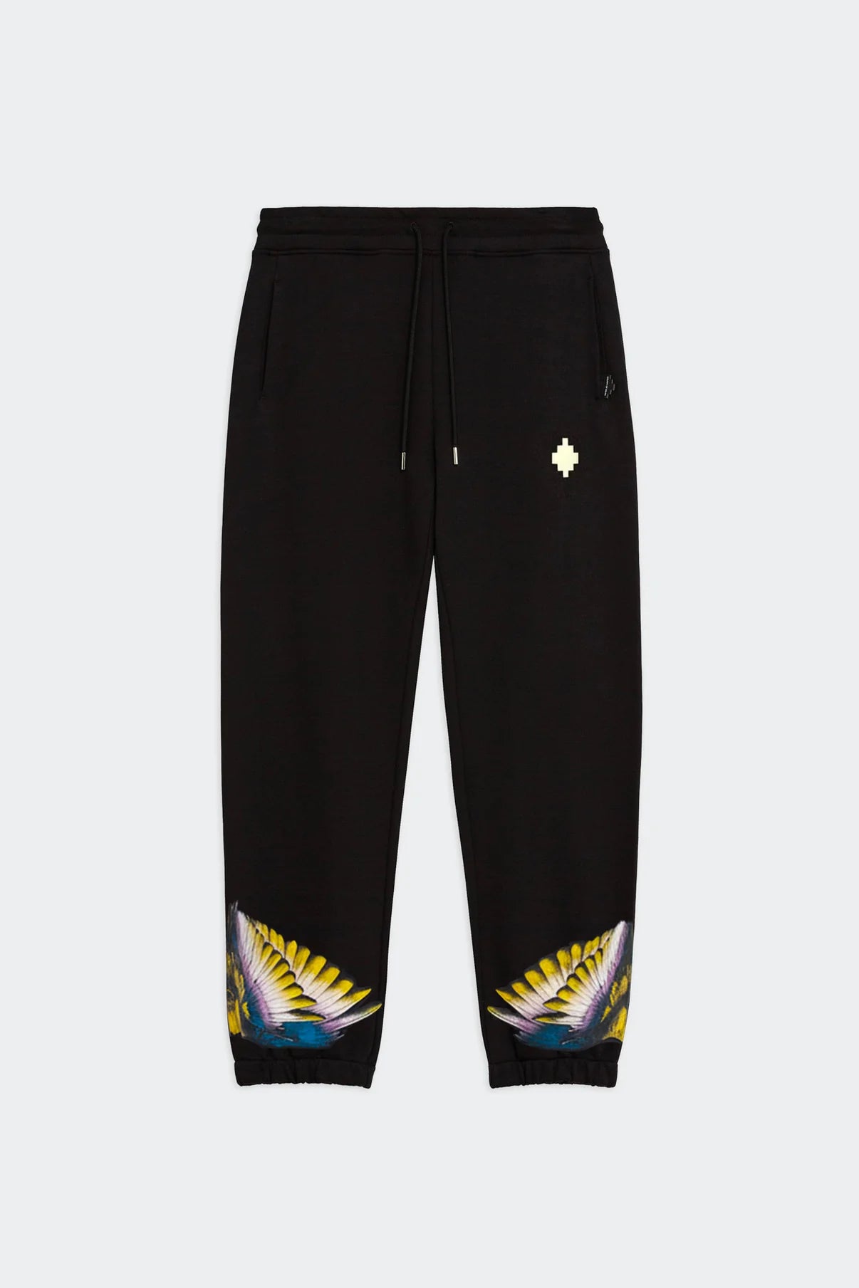 Pantaloni con stampa aquila