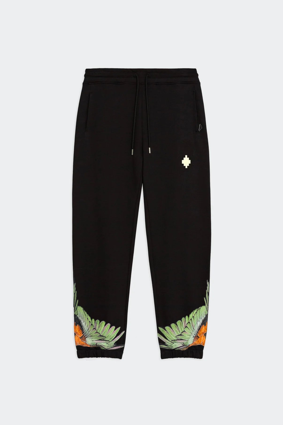 Pantaloni con stampa aquila