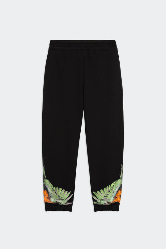 Pantaloni con stampa aquila