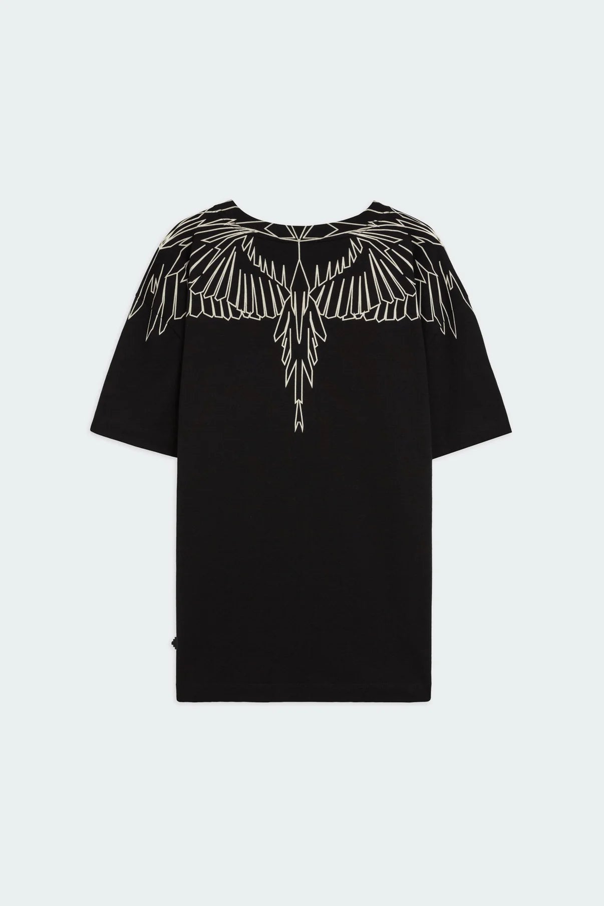 T-Shirt con stampa aquila geometrica