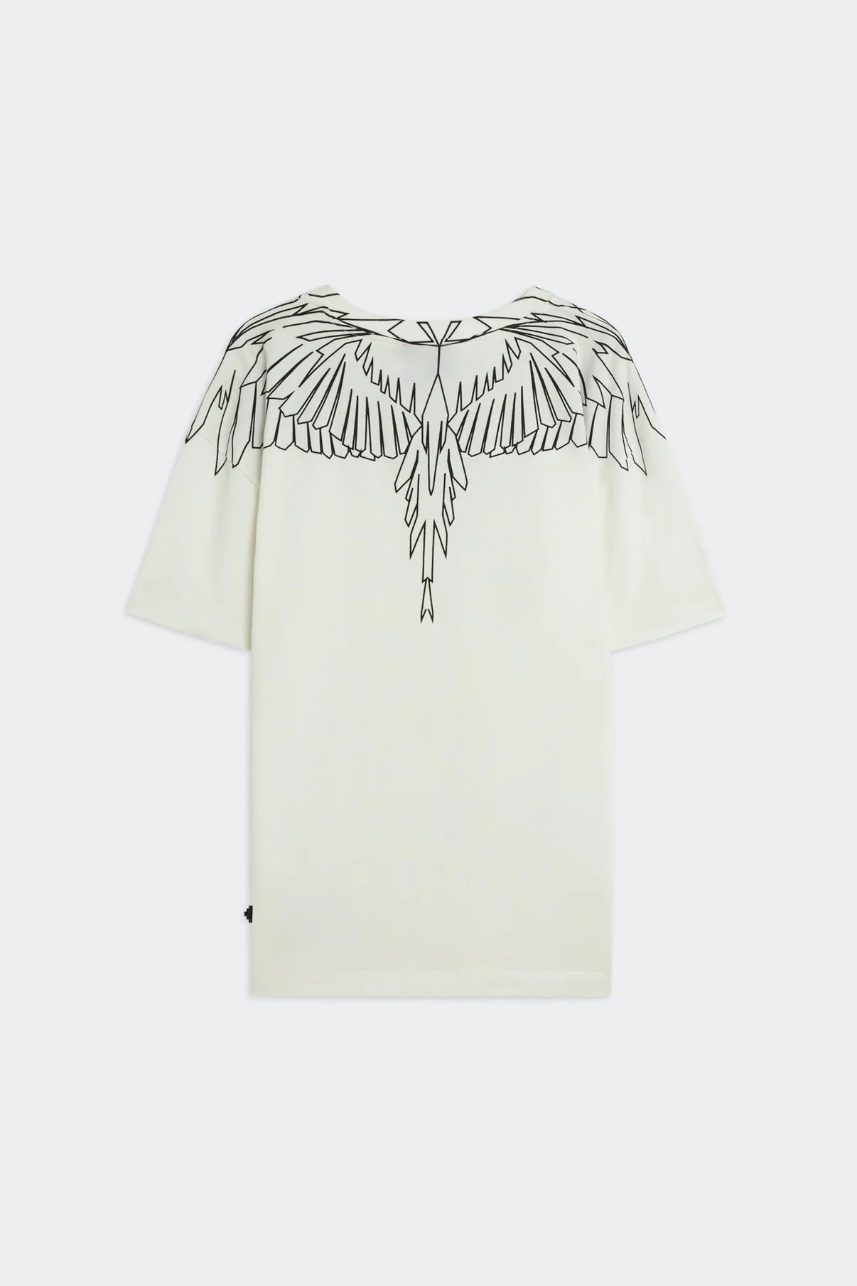 T-Shirt con stampa aquila geometrica