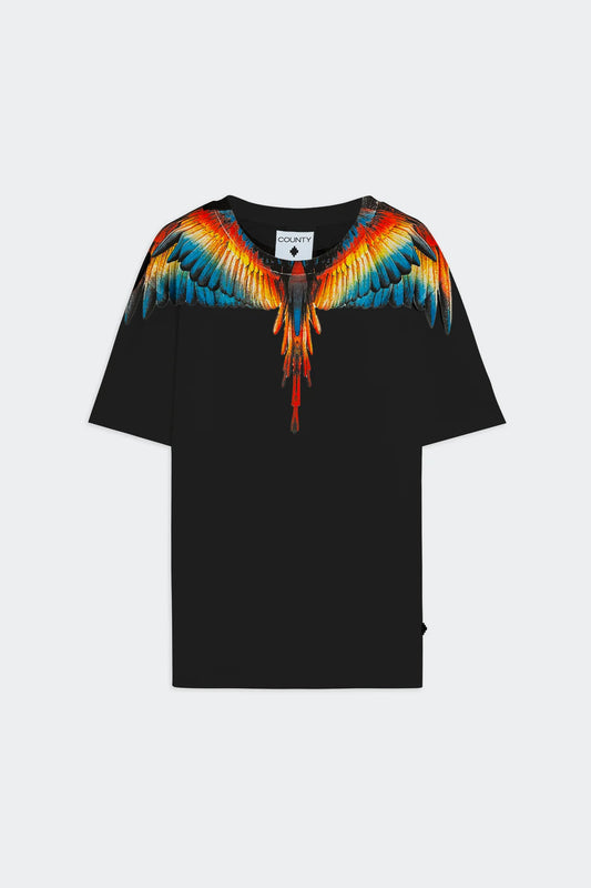 T-Shirt con stampa aquila