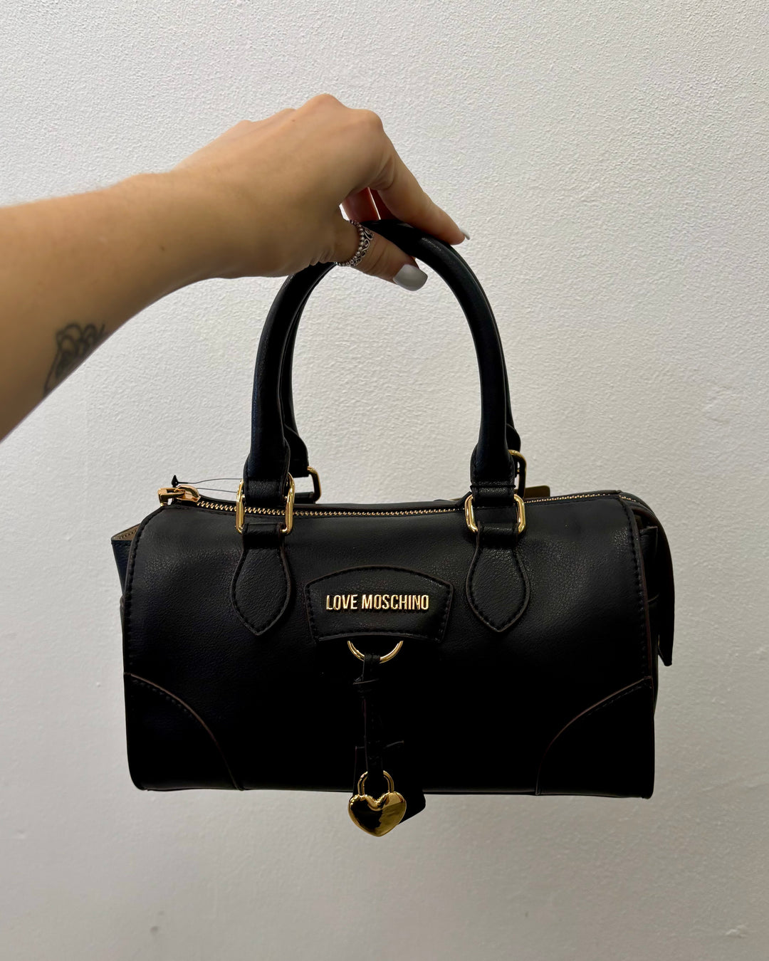 Borsa Leather Black
