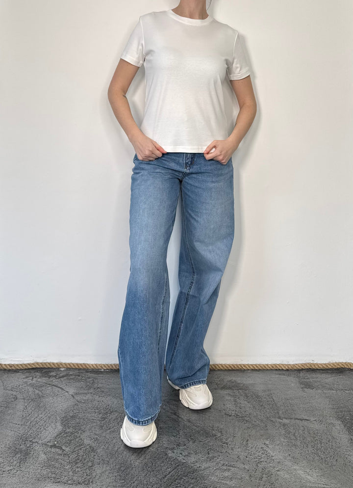 T-shirt cropped essential Emi