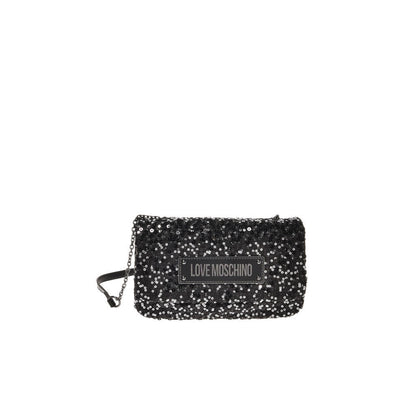 Borsa Clutch con ricamo paillettes