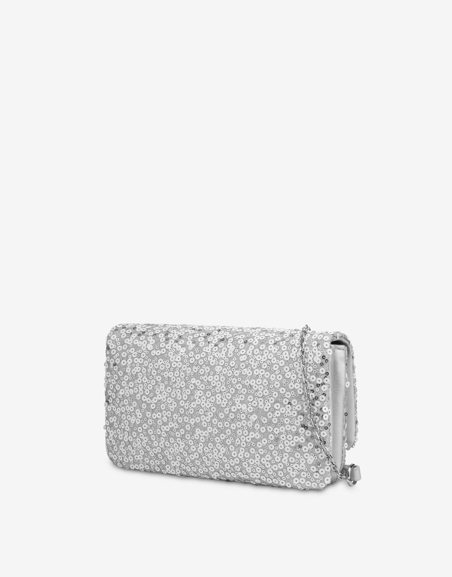 Borsa Clutch con ricamo paillettes