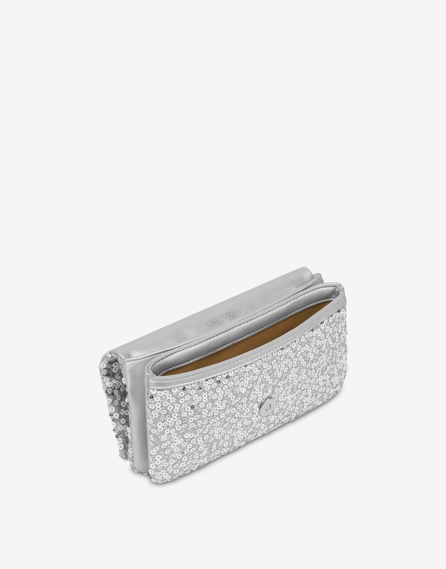 Borsa Clutch con ricamo paillettes