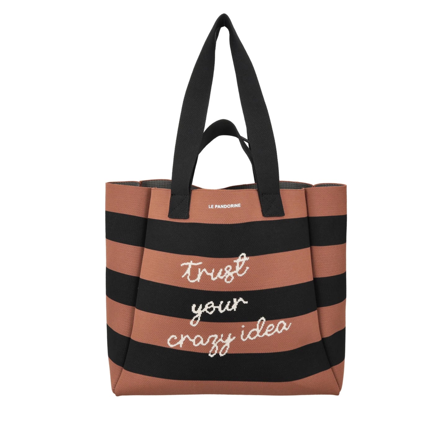 Shopping grande Jackie in tela con doppio manico