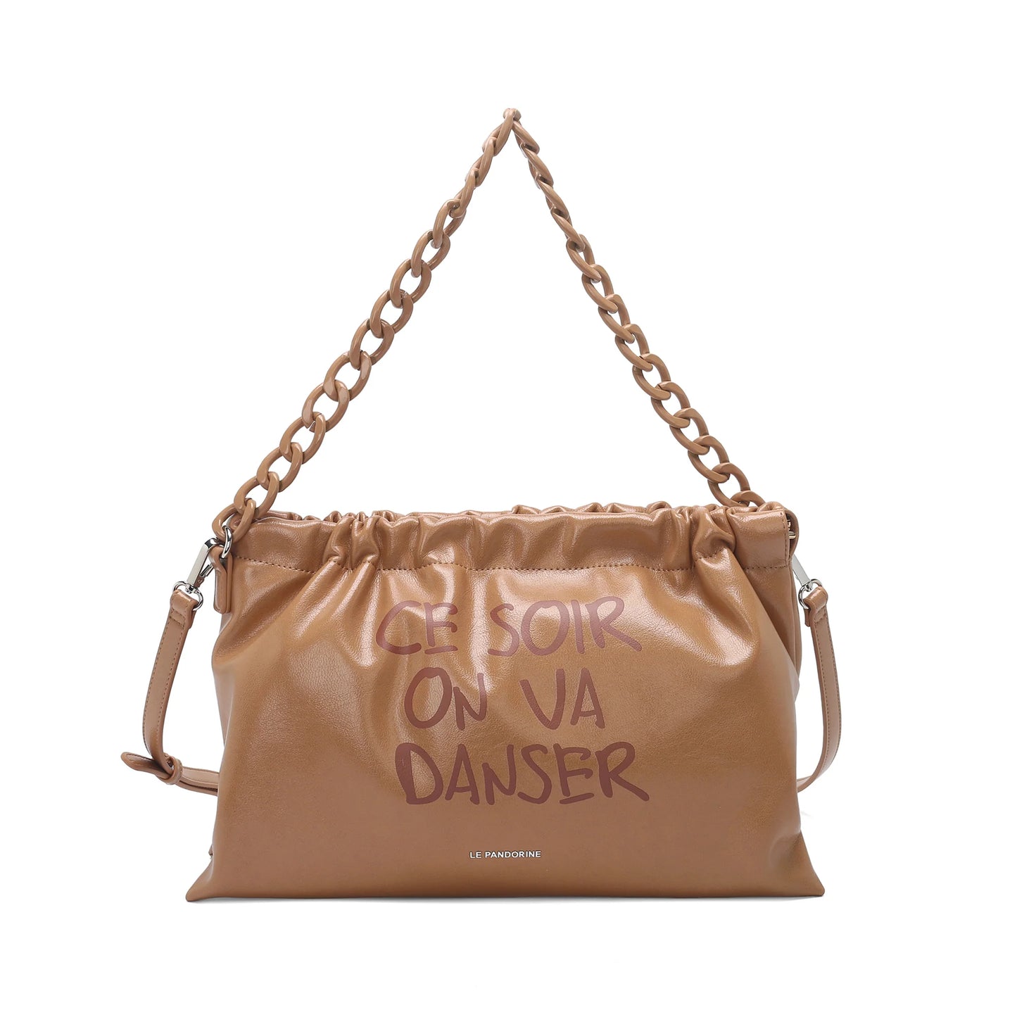 Pochette Happy Bag con Tracolla a Catena