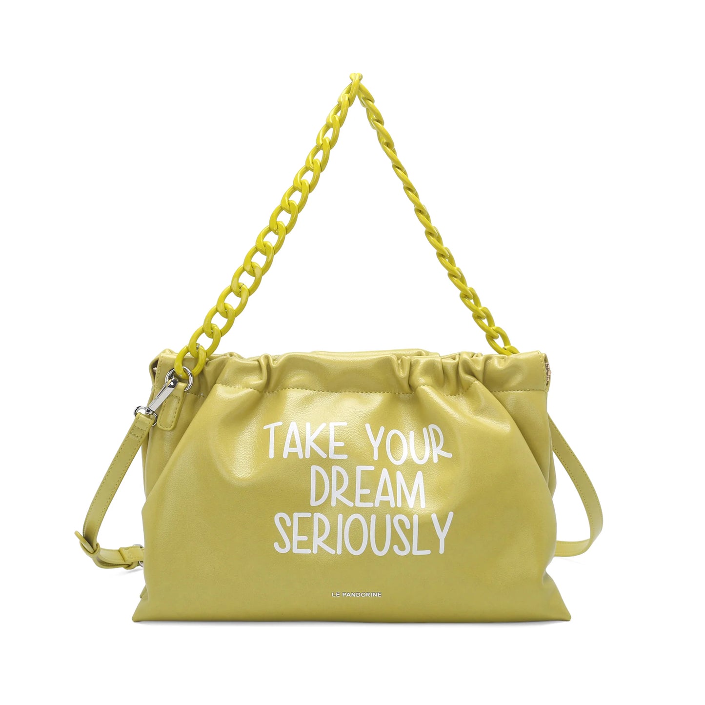 Pochette Happy Bag con Tracolla a Catena