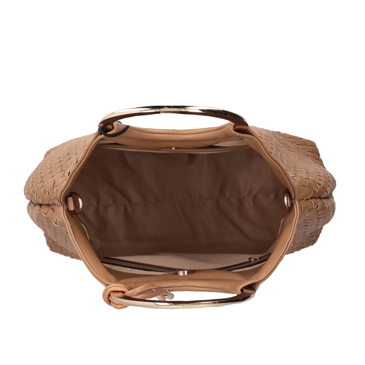 Borsa a mano Aurora con manico a cerchio