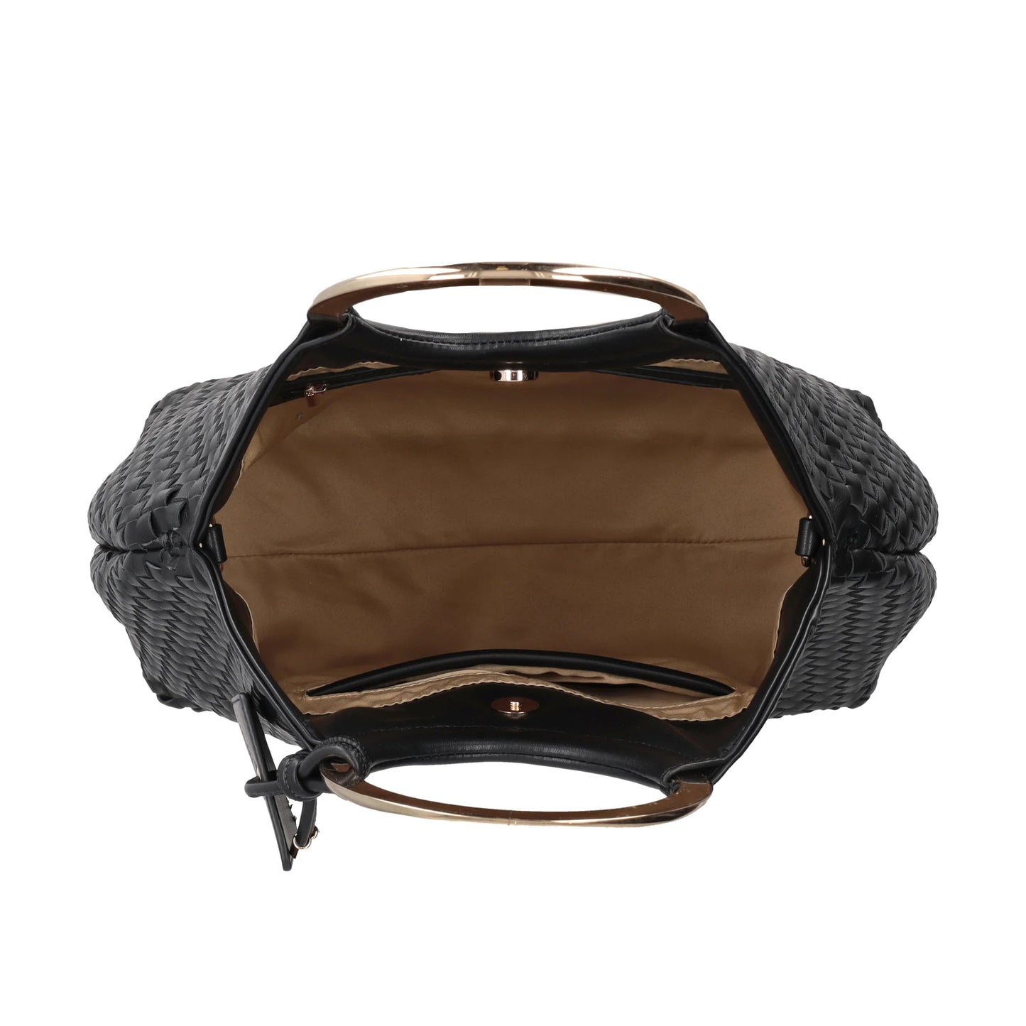 Borsa a mano Aurora con manico a cerchio