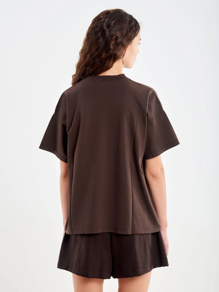 T-shirt over